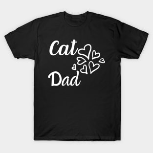 Cat Dad Funny Cute Fathers Day Special T-Shirt